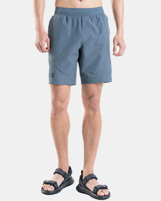 Men's UA Unstoppable Shorts in Gray image number 0